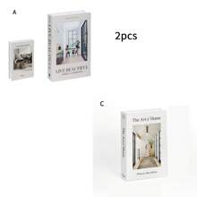 1 件/2 件/3 件/4 件现代仿英文书、家居装饰书、创意道具书 - 彩色 - 查看 17