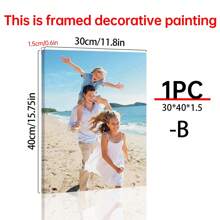 1 tấm tranh in canvas không khung tùy chỉnh, tranh treo tường canvas cá nhân hóa cho phòng ngủ, văn phòng, phòng khách, trang trí tường phong cách Japandi, poster trang trí nhà cửa, trang trí phòng - Không có khung - Xem 15