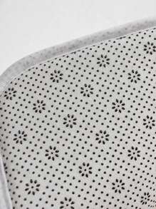 Juego de 1/4 cortinas de baño impermeables con estampado bohemio, que incluye alfombrilla y tapa de váter a juego. Diseño abstracto medieval con elementos geométricos, hojas y plantas de colores. Ganchos incluidos. Material de poliéster lavable. Perfecto como regalo del Día de la Madre, regalo personalizado para mamá, regalo de última hora, ideas del Día de la Madre, regalos del Día de la Madre Domingo, tarjetas hechas a mano para mamá, mejores regalos del Día de la Madre por menos de $50