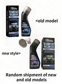 Automobile Windshield Cleaner Windshield Renovation Decontamination Cleaning Oil Film Cleaner (New And Old Models Shipped Randomly) - Red - View 10