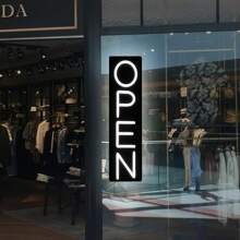 Open Neon Signs, Neon Open Signs For Wall Decor, USB Powered Bright Open Led Signs For Business Coffee Shop Drink Store Bar Bakery Door Hotel Window,