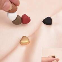 适用于衬衫领子、裤腿和围巾的时尚磁性夹套装，有多种颜色可供选择，配有可拆卸磁扣，女士领子时尚夹。 - 彩色 - 查看 8