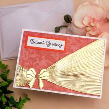 French Twist 3D Embossing Folder - Ideal For DIY Card Making & Scrapbooking, Plastic, Easy-To-Use For Stunning Paper Crafts - White - View 7