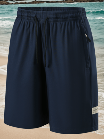 Summer Workout Men's Loose Fit Casual Shorts, Plus Size, Lightweight, Five-Inch Length, American Basketball And Running Shorts