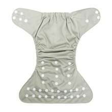 10pcs/6pcs/3pcs/2pcs/1Pc AWJ Mesh Liner Baby Nappy Reusable Waterproof Baby Cloth Diaper Pants Random Color,Snap Design, Washable For Babies, Perfect Gift For Baby Shower - Multicolor - View 6