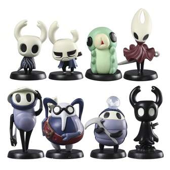 Muñeco de figura de personaje de juego modelo de 6-8 cm para colección y decoración de juguete en escritorio o automóvil