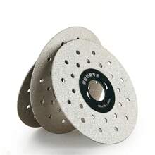 100mm Stone Cutting Disc, Specialized For Porcelain Slabs, 45 Degree Chamfering, Edge Grinding Wheel For Angle Grinder, Suitable For Marble Grinder