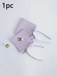 1/10/50pcs Super Fine Fiber Jewelry Pouches, Jewelry Packaging Bags, Jewelry Gift Bags, Wedding Birthday Party Candy Bags, Earrings Bracelet Necklace Compact Storage Bags, Party Holiday Gift Wrapping Bags - Microfiber Full Cover - View 32