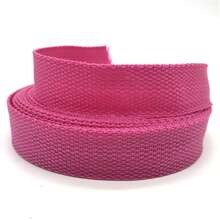 1pc 5yards 25mm PP Webbing Strap Canvas Polyester Ribbon For Knapsack Strapping Bags Crafts DIY Belt Bag Dog Accessories - Pick Colors - View 6