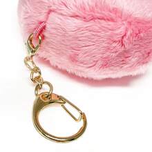 Miniso Harry Potter Hagrid's Cake Plush Keychain, Cute Pink Cake Shape, Embroidered Text Design, HP Fans' Keyring/Bag Decoration (1 PC) - Pink - View 6