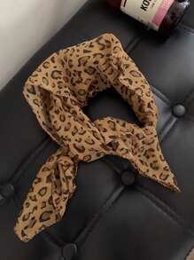 1 Pc Leopard Print Headband, Fashionable & Versatile, Flattering, Suitable For Outdoor, Dance, Cycling And Various Occasions