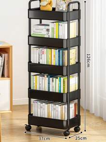 Étagère de rangement debout surdimensionnée, étagère mobile multi-niveaux pour les collations, les livres, la cuisine, la salle de bain, le salon, l'organisation de la maison