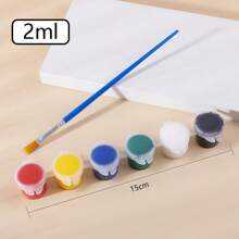 10pcs Wooden Rose Shape DIY Handicrafts - Multi-Functional Hanging Decoration For Weddings, Birthdays And Festivals Wood Carving Cutting Rose Wood Chips DIY Coloring Materials Three Sets A Set For Valentine's Day Mother Acrylic Paint Set Gypsum Kite 6 Color One-Piece Paint DIY Painting Graffiti Acrylic Paint