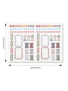 1 份每周膳食计划 - 每周和每日膳食准备日记，包括购物和杂货清单，用于菜单规划、健康饮食和减肥追踪、工作和家庭 - 彩色 - 查看 7