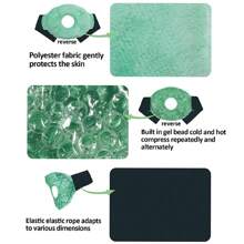 Ice Bag Pack, Ankle Sports Ice Treat Wrap, Hot And Cold Large Ice Pack For Head Shoulder Leg Knee Sports Injuries
