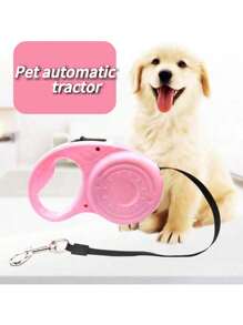 Correa de perro retráctil - Cuerda de tracción automática para perros, gatos y cachorros medianos y pequeños - Perfecta para viajes al aire libre y caminatas - Fácil de usar y conveniente