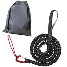 Bicycle Elastic Traction Rope, Bicycle Elastic Traction Rope Rear Pulling Attachment High Strength 800KG 3M Bicycle Buckle Traction Belt, Mountain Bike Traction Rope - Multicolor - View 4