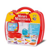 Maleta Lanchonete Com Massinha De Modelar Infantil DiverToys
