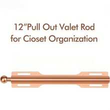 CTSZOOM 1pc Retractable Clothes Hanging Rod, For Wardrobe Closet Pull-Out Rack, Extendable Wardrobe Bar, Pants Rack, Storage Hanger