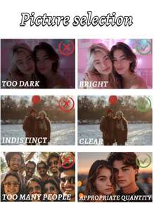 Custom Acrylic Stand With Photo, Personalized Wedding Human Desktop Standee, Customized Couple Picture Decor, Customizable Unique Home Decor, Family Picture Cutouts, Birthday Gift, Perfect Gift For Wedding, Multi-Functional, Decorate, Boyfriend, Girlfriend, Bridesmaids, Bride Groom, Friends, Valentine's Day, Office, Tea Room, Bedroom, Living Room, Family, Multi-Functional, Ornamental, Reusable, Exquisite, Stylish, High-Quality, Unique, Ideal Gifts For Her, Wedding Essentials, Warm Ambience,Fall Decor - Style a - View 4