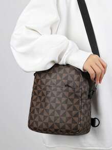 [Two Kinds Of Back Method, Can Be Oblique Back, Can Be Shoulders] Highly Attractive Level Level Leather Texture Backpack New Casual Retro Backpack National Style Simple [Zipper Direction Is Free] Suitable For Teen Summer Casual Outdoor Athletic Or Vacation Travel Or Graduation Gifts Or Birthday Dress Accessories