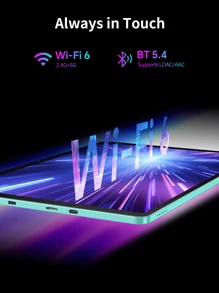 Teclast Teclast P50 AI Tablet (Allwinner A733 8-Core 1.8GHz/6GB RAM/128GB ROM/10.92inch 1280*800iPS TDDI/WIFI6/7000mAh/Type-C/13MP+5MP Camera/Android 15) Limited Time Offer Free Random Leather Case