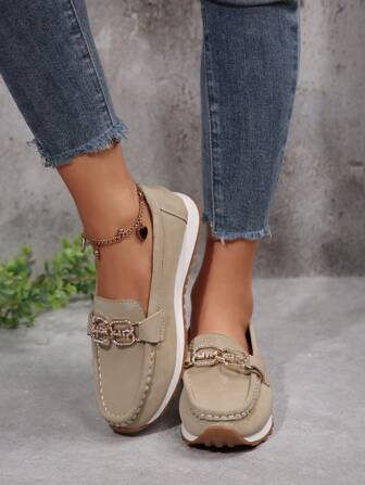 Women's Fashion High-End Elegant Flat Casual Shoes