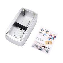 kangten Automatic Shoe Cover Dispenser Machine Automatic Shoe Cover Machine Home Office - Silver - View 9