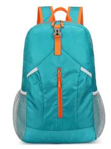 1pc Blue 20-35l Color-Blocking Outdoor Waterproof Sports Backpack Folding Storage Bag Lightweight Travel Bag Large Capacity Backpack Camping Rucksack Hiking Summer College Bag Dad School Bag Freshman For Books Multi-Functional Dorm University School Backpack Students Commute Book Bag For Books Gifts For Men Fall Christmas Scream Bag For Men Backpack Funny Gifts Holiday Thanksgiving Chest Bag For Men Side Bags For Men Satchel Bag Leather Bag Hobo Bag Hip Bag Laptop Case The Sporty Life Spring School Supplies Springbreak Step Into Spring Beach Bag - Royal Blue - View 1