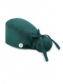 1 chiếc mũ y tá Unisex, màu trơn, thiết kế băng đô, thoáng khí và thấm mồ hôi, thích hợp cho bệnh viện, viện dưỡng lão, mọi mùa - A - Xem 22