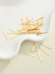 39pcs Metal Water Drop Earring Components - Brass - View 1