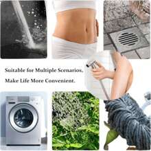 1 Set Bathroom-Matching Pet Grooming Basin, Copper Pressure-Reducing Valve Body For Pet Bath Tub/Bathroom/Shower, Multi-Functional - Silver - View 3