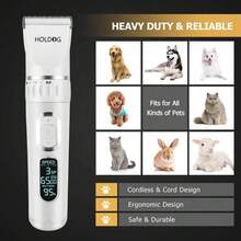 Cat/Dog Lover Gift And Dog/Cat Mom Love Grooming Appliances - Blanco - View 3