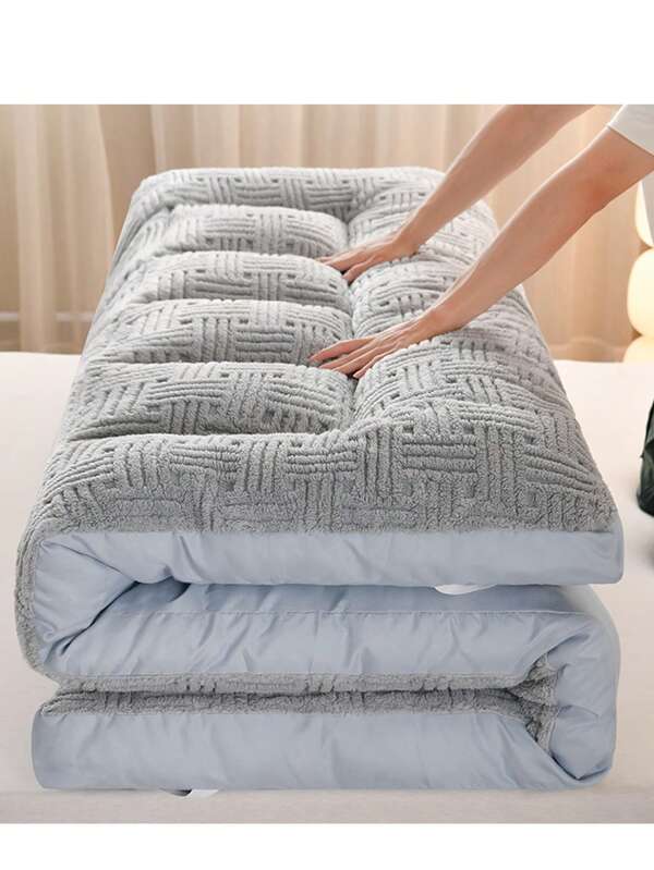 Luxus Matratze tragbare japanische Bodenmatte, faltbare Matratze - weich, bequem, atmungsaktiv, 100% hypoallergen, faltbar & aufrollbar dicke Tatami-Matratze für Reisen, Camping, Betten & Gästezimmer - Vollgröße, perfekt für ganzjährige Nutzung!