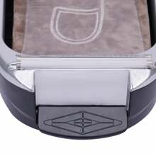 kangten Automatic Shoe Cover Dispenser Machine With 1 Roll Overshoe Film - Silver - View 6