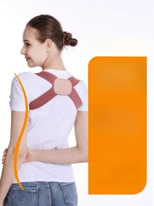 1pc, Outdoor Sports And Fitness Shoulder Strap, Open Shoulder Straight Back Lightweight Invisible Shoulder Strap For Both Men And Women, Sports Shoulder Protection With High Elasticity, New For Spring And Summer 2025(Suitable For 80-120 Pounds) Gym Accessories