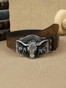 1条加大码男士牛仔风复古金属扣休闲腰带，适合夏季、校园休闲、商务场合，可作为男友、丈夫、父亲等男士礼物，日常穿着，时尚百搭，适合青少年、户外、度假、运动、旅行、街头、波西米亚风、复古秋季、万圣节等秋冬季配饰，适合青少年、青年、男士，休闲、户外、运动、度假、毕业礼物、生日礼物、日常穿着 - 彩色 - 查看 20