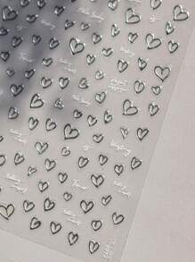 Beautizon Nailartlab 1 件指甲魅力贴纸 DIY 艺术哥特风格 5D 美甲装饰贴花