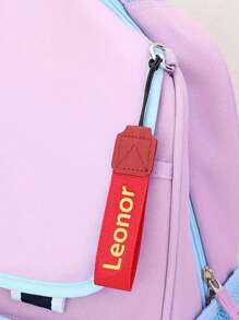 1pc Customized Car Key Chain, 1pc Unisex Simple Style,Creative Pendant Keychain, Customize Your Name Or The Name Of The ObjectCustomized Water Cup Lanyard, Personalized Luggage, Keychain And Backpack Label Lanyard, Gift For Valentine'S Day, Activities, School, Teachers - Multicolor - View 3