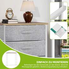 Dressers & Chests Of Drawers - 淺灰色 - 查看 5