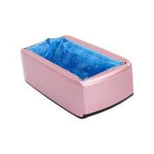 kangten Automatic Shoe Cover Dispenser Shoe Film Machine+ 100pc Disposable Shoe Covers - 1 - View 2