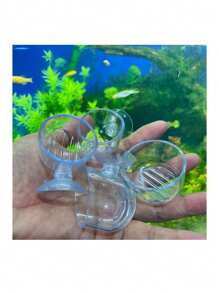 Plastic Fish Tank Decoration Cup, Suitable For Loading Small Stones And Food