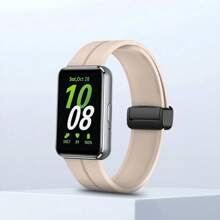 1 szt. Pasek kompatybilny z Samsung Galaxy Fit 3 Pasek magnetyczny z klamrą silikonową Pasek na nadgarstek kompatybilny z Samsung Galaxy Fit 3 Wymiana bransoletki