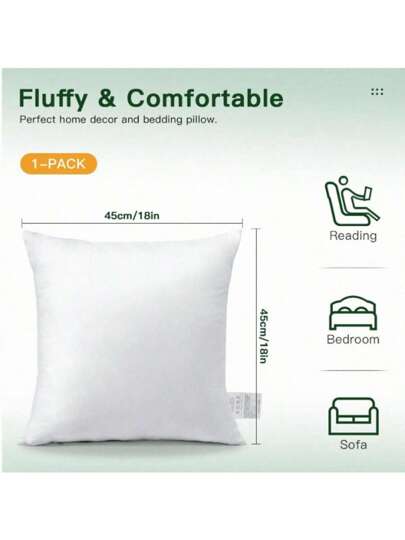 Piece Wit ative Kussen Moderne Rectangular High Elasticity Polyester Fiber Core Lumbar Cushion. Practical Home, Office, Camping, Bedding, Inserts, Pillows Bed view 6