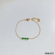 1 pièce Bracelet minimaliste de style Ins en acier inoxydable de haute qualité pour femmes, plaqué or 18 carats, convient pour les sorties, les fêtes et le travail