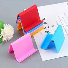 随机颜色多功能塑料松软手机/平板电脑支架，便携式直播支架，桌面支架