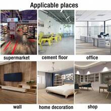 10PCS 51cmx15cm Peel And Stick Flooring Wood Grain Plank Flooring PVC Self-Adhesive Flooring DIY Installation For Bathroom Kitchen Indoor Area Residential Kitchen Accessories Kitchen Items Kitchen Decor Floor Tiles Floor Tiles Self Adhesive Floor Tiles Peel Stick Living Room Decor Room Decor Home Decor - Multicolor - View 13