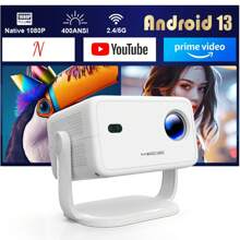 Proyector Magcubic Android 11 L018 nativo 1080P 650 ANSI con 3 modelos opcionales, enfoque y corrección de trapecio automáticos, portátil extraíble de 360° - Tipo de Enchufe A USA (110-127V) - Ver 2