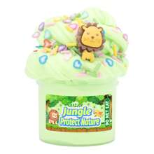 1 Peça/5 Peças Kit de Slime Fofo com Encantos de Leão e Baleia, Massa de Modelar Cheirosa, Não Pegajosa e Esticável DIY para Crianças, Brinquedos Sensoriais, Lembrancinhas de Festa, Prêmios para Crianças