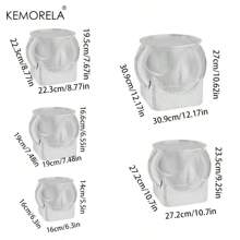 KEMORELA 1pc Round High-Transparency Shatterproof Pet Fish Tank, Scratch-Resistant Desktop Hydroponic Goldfish Aquarium, No Electricity Needed, PP Material, Ideal For Home Decor & Small Hydroponics